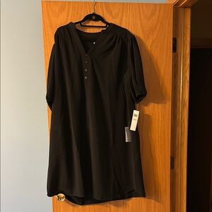 London Times Black Dress